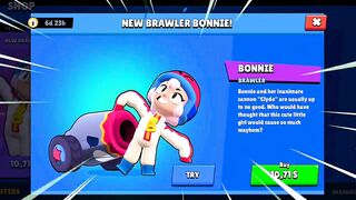 BONNIE in New Uptade Brawl Stars ????