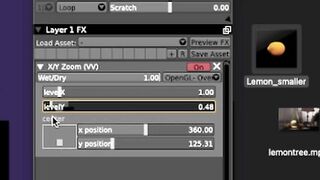 Stretching with Audio in VDMX5