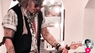 Johnny Depp first video on TikTok is for his fans