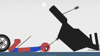 Super falls | Stickman Dismounting funny and super moments | Like a boss compilation #9