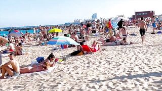 Beach Bogadell / Barcelona beach walk 2022