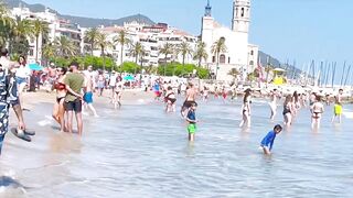 Sitges beach / Spain best beaches