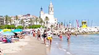 Sitges beach / Spain best beaches