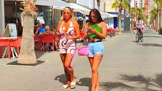 BENIDORM ???????? LEVANTE BEACH ???? BEAUTIFUL GIRLS????JUNE 2022 Costa Blanca SPAIN Walking Tour 4K