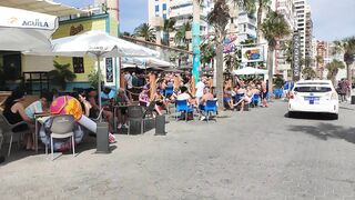 BENIDORM ???????? LEVANTE BEACH ???? BEAUTIFUL GIRLS????JUNE 2022 Costa Blanca SPAIN Walking Tour 4K