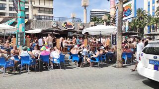 BENIDORM ???????? LEVANTE BEACH ???? BEAUTIFUL GIRLS????JUNE 2022 Costa Blanca SPAIN Walking Tour 4K