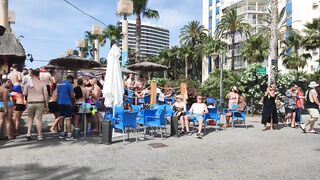 BENIDORM ???????? LEVANTE BEACH ???? BEAUTIFUL GIRLS????JUNE 2022 Costa Blanca SPAIN Walking Tour 4K