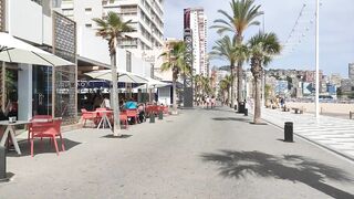 BENIDORM ???????? LEVANTE BEACH ???? BEAUTIFUL GIRLS????JUNE 2022 Costa Blanca SPAIN Walking Tour 4K