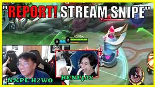 Renejay & H2wo tries to do a Backdoor Play against Stream Snipers