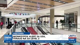 US CDC, itinaas ang monkeypox travel alert sa level 2; paggamit ng masks sa biyahe, inirekomenda