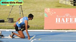 400m Girls Final Khelo India Youth Games Panchkula 2022