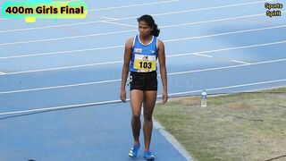 400m Girls Final Khelo India Youth Games Panchkula 2022