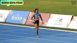 400m Girls Final Khelo India Youth Games Panchkula 2022