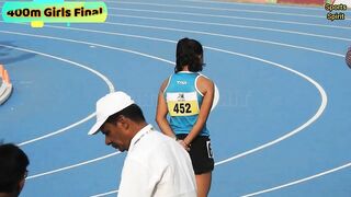 400m Girls Final Khelo India Youth Games Panchkula 2022