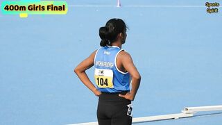 400m Girls Final Khelo India Youth Games Panchkula 2022