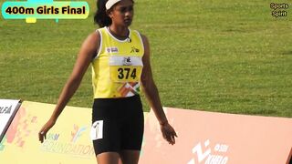 400m Girls Final Khelo India Youth Games Panchkula 2022