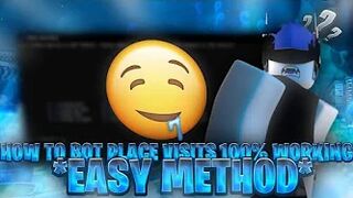 [EASY] Roblox Place Visit Bot Roblox (NEW WEBSITE 2022)