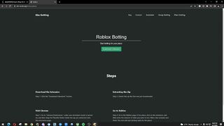 [EASY] Roblox Place Visit Bot Roblox (NEW WEBSITE 2022)