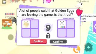 Is Golden Eggs LEAVING Adopt Me!? (Roblox)