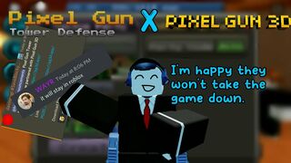 Pixel Gun 3D is OFFICIALLY PARTNERED with Pixel Gun Tower Defense! {ROBLOX}