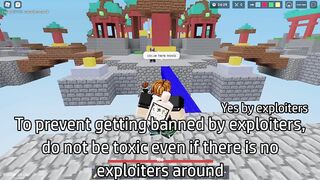 HACKERS can now ban you??? | Roblox Bedwars