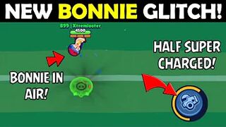 BONNIE CHARGES HER SUPER BEFORE LANDING!!! | Brawl Stars Glitches!