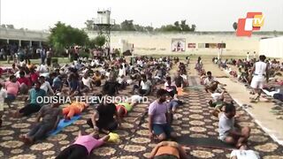 Meerut jail administration organises yoga camp for inmates