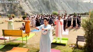 International Yoga Week 2022 : Iconic Yoga Session held at Maitra