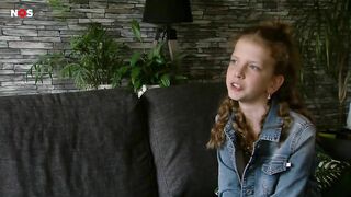 Rosalie (9) wordt door een zeldzame aandoening superlang