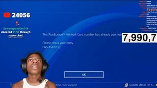 Someone Steals Speeds 500$ PSN Card..????