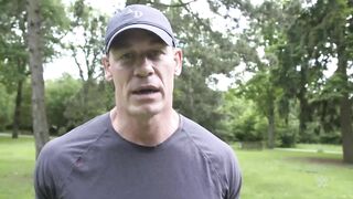 John Cena meets teen who fled Ukraine