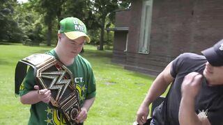 John Cena meets teen who fled Ukraine