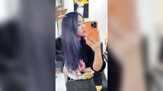 Tóc đỏ hay tóc xanh đẹp hơn??? - TIKTOK CAO HOÀNG MẪN