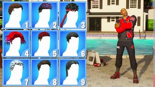 GUESS THE HAIRSTYLE BY THE SKIN - FORTNITE CHALLENGE