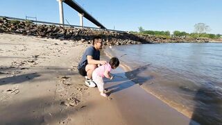 Big Dam Bridge feeling like the beach