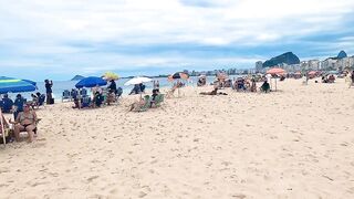 ????????Rio de Janeiro COPACABANA Beach Walk Tour BRAZİL