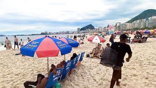 ????????Rio de Janeiro COPACABANA Beach Walk Tour BRAZİL