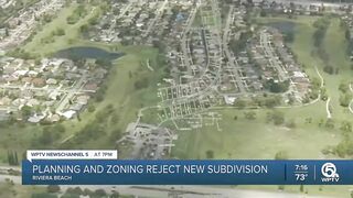 Subdivision project in Riviera Beach hits snag