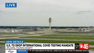 US drops COVID testing for international travel