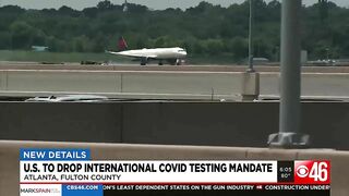 US drops COVID testing for international travel