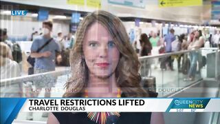 Travel restrictions lifted, CLT Airport sees large crowds