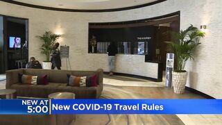 Businesses look to benefit from new COVID-19 international travel rule