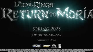 The Lord of the Rings: Return to Moria - Official Announcement Trailer