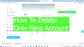 How to Delete Only Fans Account (2022) | Delete OnlyFans Account