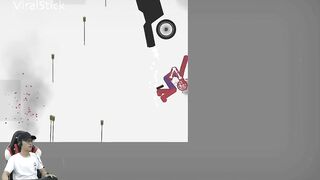 Stickman Dismounting Funny Moments #16 | Spider Man Fails | Viral Stick