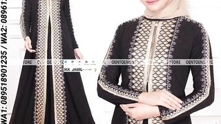 Inilah model gamis lebaran terbaru model masa kini