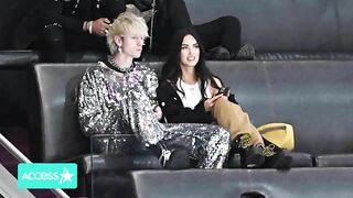 Megan Fox Supports Machine Gun Kelly At NBA Celebrity All-Star Game