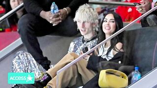 Megan Fox Supports Machine Gun Kelly At NBA Celebrity All-Star Game