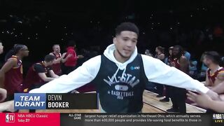 Team Durant - Players Introductions - 2022 NBA All-Star Practice