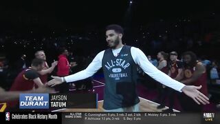 Team Durant - Players Introductions - 2022 NBA All-Star Practice